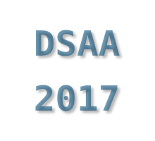 Article presented at DSAA 2017
